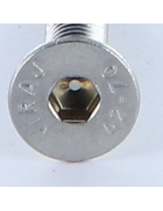 Tornillo metales Inoxidable A2 FHC cabeza fresada cavidad... 2
