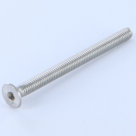 1 x Tornillo metales FHC cabeza fresada cavidad hexagonal hueca llave de 2.5 M4X40 roscado total Inoxidable A4