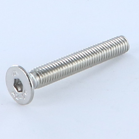 1 x Tornillo metales Inoxidable A2 FHC cabeza fresada cavidad hexagonal hueca llave de 2 M3X40 roscado total microtornillo