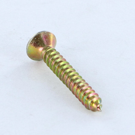 1 x Tornillo chapa cabeza fresada abombada Pozi 3.5X32 Bicromato