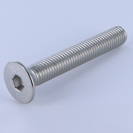 1 x Tornillo metales FHC cabeza fresada cavidad hexagonal hueca llave de 8 M12X70 roscado total Inoxidable A4