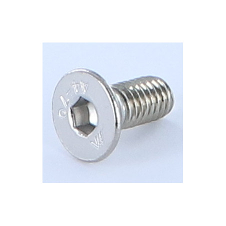1 x Tornillo metales FHC cabeza fresada cavidad hexagonal hueca llave de 4 M6X14 roscado total Inoxidable A4