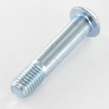 1 x Tornillo metales Cabeza Abombada con Hueco hexagonal M10X50 roscado en 13 clase 10.9 llave de 6 Acero cincado blanco