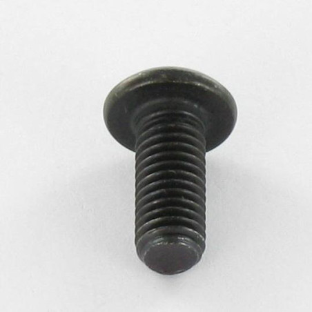 1 x Tornillo metales Cabeza Abombada con Hueco hexagonal M6X40 roscado total clase 10.9 llave de 4 Acero bruto