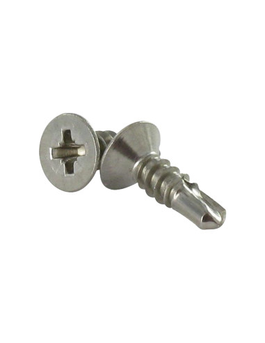 1 x Tornillo autoperforante Inoxidable A2...