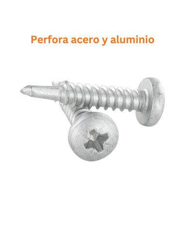 1 x Tornillo autoperforante cabeza cilíndrica...