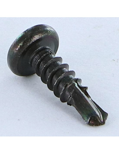 1 x Tornillo autoperforante Inoxidable A2 Negro...