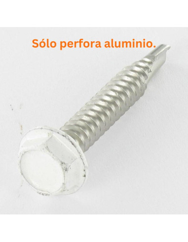 1 x Tornillo autoperforante cabeza hexagonal...