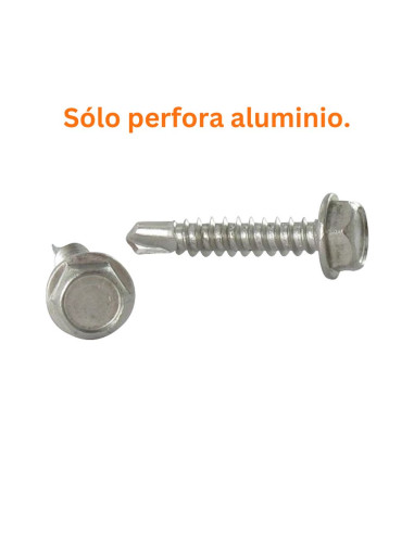 1 x Tornillo autoperforante cabeza hexagonal...