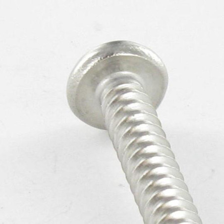 1 x Tornillo autoperforante cabeza cilíndrica cuadrado phillips 4.8X50 SQ2+PH2 Inoxidable A2