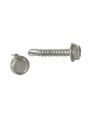1 x Tornillo autoperforante cabeza hexagonal...