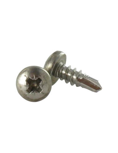 1 x Tornillo autoperforante Inoxidable A2...