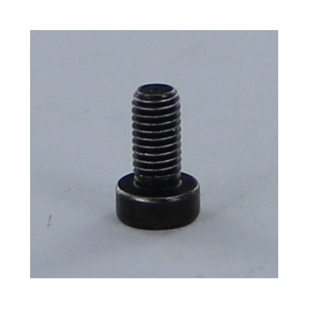 1 x Tornillo metales CHC BTR llave de 2.5 M4X30 roscado en 14 clase 10.9 cabeza baja Acero cincado negro