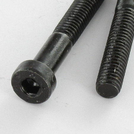 1 x Tornillo metales CHC BTR llave de 4 M6X16 roscado total clase 10.9 cabeza baja Acero bruto