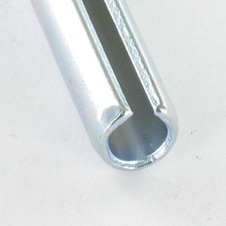 1 x Pasador elástico Acero cincado blanco 5X36 serie gruesa