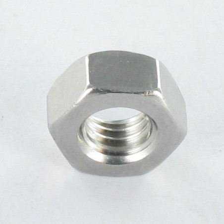 1 x Tuerca hexagonal M22 Inoxidable A2 + Wax lubrificado