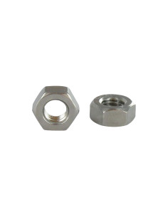 Tuerca hexagonal M42 Inoxidable A2 + Wax lubrificado