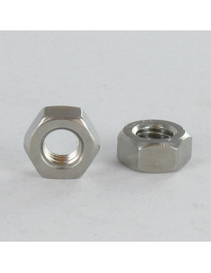 Tuerca hexagonal M6 Inoxidable A2 Negro 2