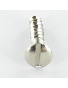 Tornillo madera Latón niquelado cabeza fresada abombada... 2