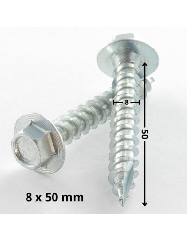 1 x Tornillos para madera TEKOR cabeza...
