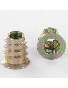 Tuerca M5 16X7 Zamak SS agujero