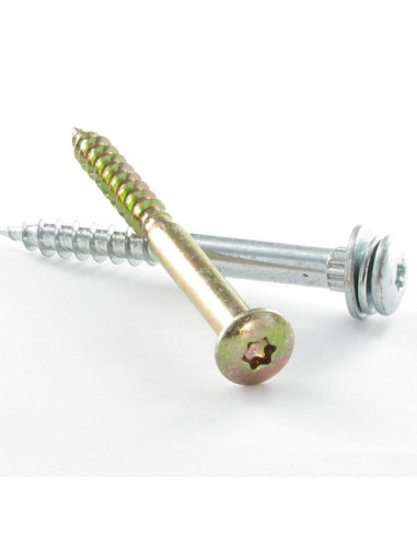 1 x Tornillo madera aglomerado poelier cabeza...