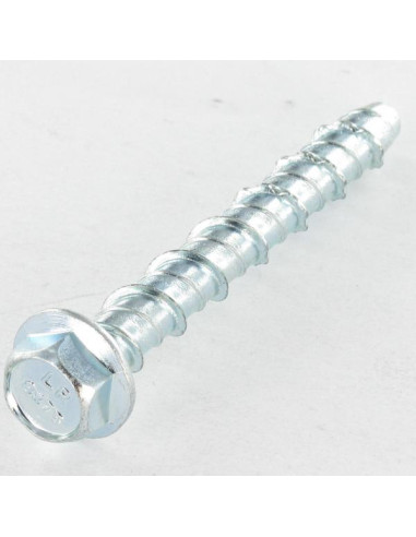 1 x Tornillo hormigón cabeza hexagonal resalto...