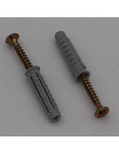 1 x Bolsa de 2 Taco Fischer SX6 con 2 Tornillo
