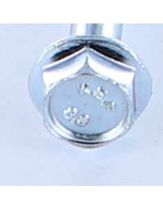 Tornillo metales cabeza hexagonal M6X45 roscado parcial... 2