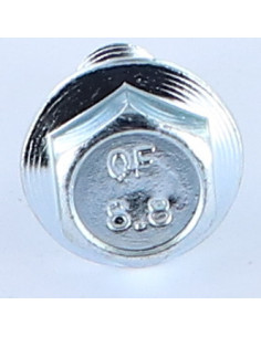 Tornillo metales cabeza hexagonal M12X30 resalto reborde... 2