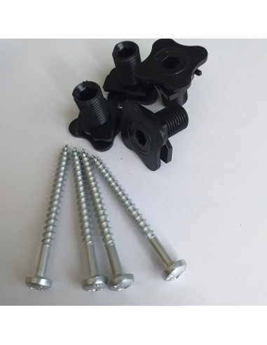 1 x Bolsa de 4 Tornillos cabeza cilíndrica 5X60...