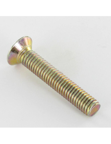 1 x Tornillo metales cabeza fresada abombada...