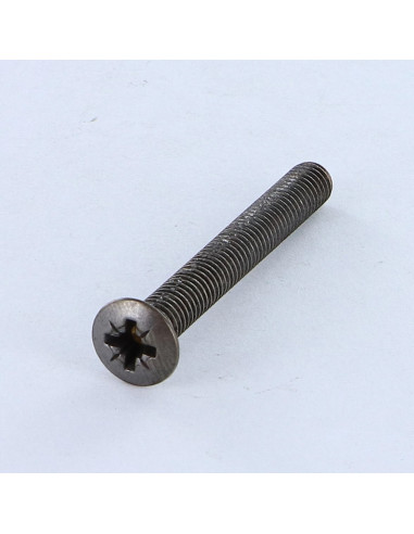 1 x Tornillo metales cabeza fresada abombada...