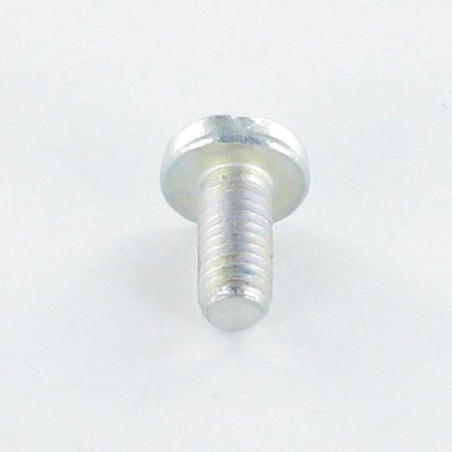 1 x Tornillo metales cabeza cilíndrica ancha Pozi ranura M3.5X7.5 A/CHANF Acero cincado blanco
