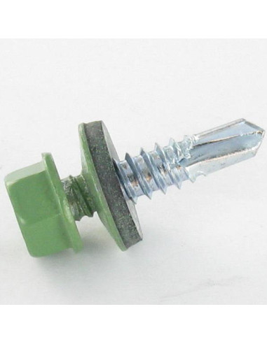 1 x Tornillo autoperforante cabeza hexagonal...