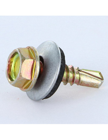 1 x Tornillo autoperforante cabeza hexagonal...