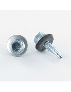 Tornillo autoperforante cabeza hexagonal 4.8X19 Arandela...