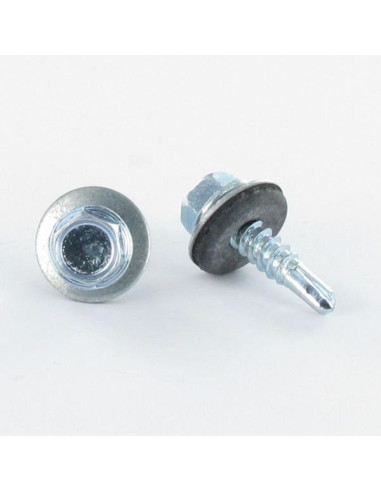 1 x Tornillo autoperforante cabeza hexagonal...