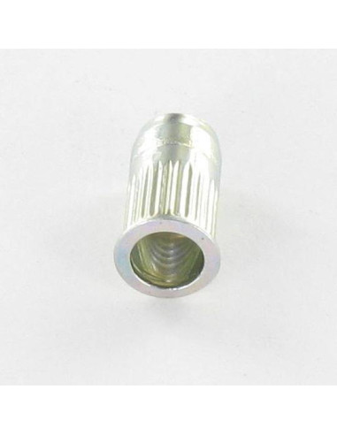 1 x Tuerca ciega Acero cincado blanco M5 7X12.5...