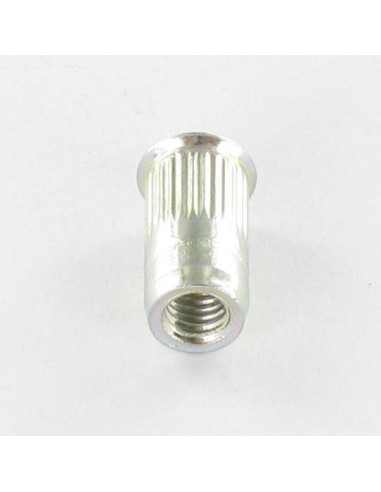 1 x Tuerca ciega Acero cincado blanco M8 11X17...