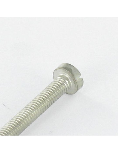 1 x Tornillo metales Latón niquelado cabeza...