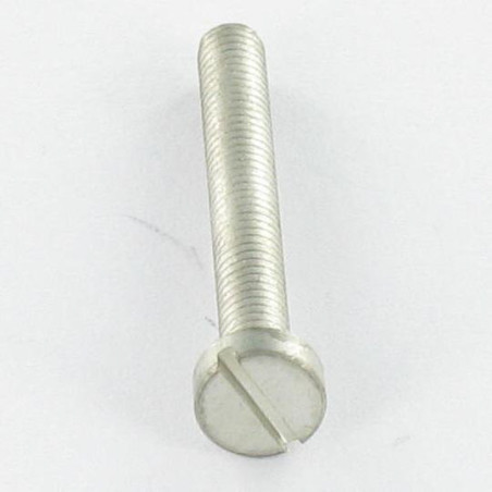 1 x Tornillo metales Latón duclanizado cabeza cilíndrica ancha ranura M2.5X4 microtornillo
