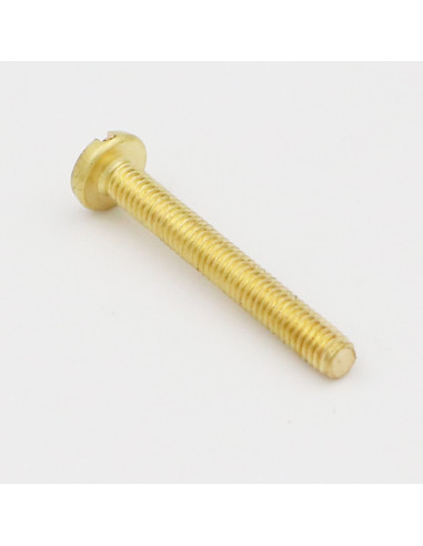 1 x Tornillo metales Latón cabeza cilíndrica...