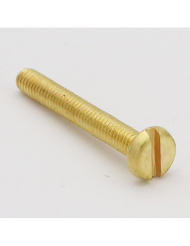 1 x Tornillo metales Latón cabeza cilíndrica...