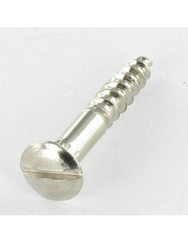 1 x Tornillo madera cabeza fresada abombada...
