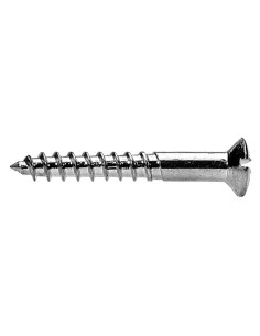 Tornillo madera cabeza fresada abombada ranura 3.5X20...