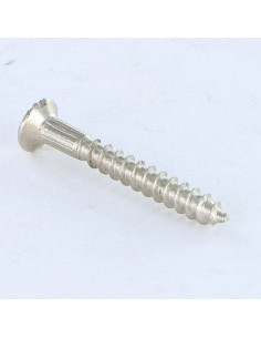 Tornillo madera cabeza fresada abombada ranura 2.5X20... 2
