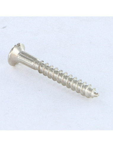 1 x Tornillo madera cabeza fresada abombada...