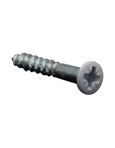 1 x Tornillo madera cabeza fresada abombada...