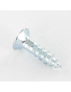 Tornillo madera cabeza fresada abombada ranura 3X16 Acero... 2